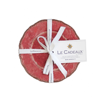 Antiqua Red Appetizer Set